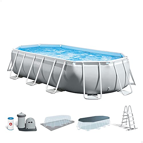 Intex 16.5'X9'X48 Prism Frame Oval Pool Set Intex 16.5'X9'X48 Prism Frame Oval Pool Set von Intex