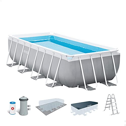 16Ft X 8Ft X 42In Prism Frame Rectangular Pool Set von Intex