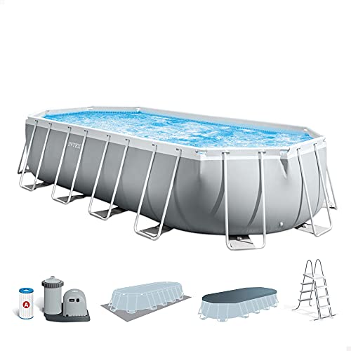 Intex 20Ft X 10Ft X 48In Prism Frame Oval Pool Set von Intex