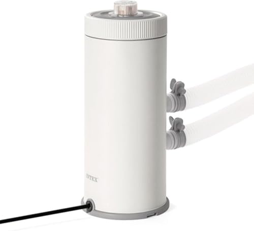 Intex 26604GS C600 Kartuschenfilterpumpe | 2271 l/h | für Pools bis Ø 366 cm | mit Hydro Aeration Technology | 230 V | Komplett-Set mit Zubehör für Installation & sauberes Poolwasser Intex 26604GS C600 Kartuschenfilterpumpe | 2271 l/h | für Pools bis Ø 366 cm | mit Hydro Aeration Technology | 230 V | Komplett-Set mit Zubehör für Installation & sauberes Poolwasser von Intex