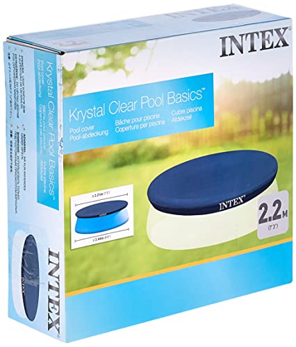 Intex 28020 Easy Pool Cover, PVC, blau, 244 cm von Intex
