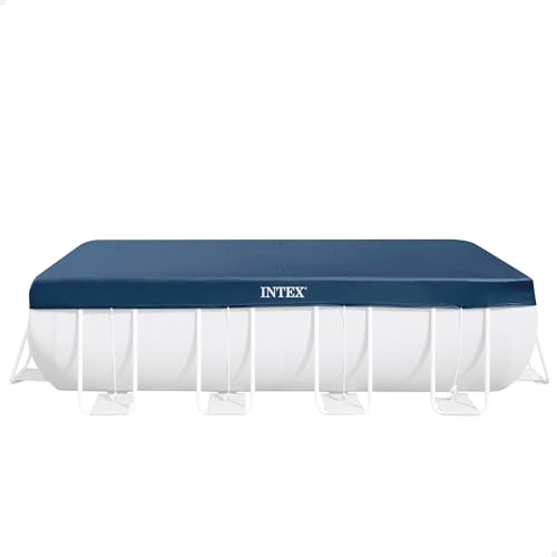 Intex 28037 Rectangular Pool Cover - Poolabdeckplane - 389x 184 cm - Für Rectangular Frame Pool Intex 28037 Rectangular Pool Cover - Poolabdeckplane - 389x 184 cm - Für Rectangular Frame Pool von Intex
