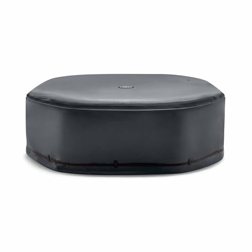 Intex 28536 – Thermo-Solar-Abdeckplane für Octagonal PureSpa, 4 Plätze, energieeffizient, Schwarz von Intex