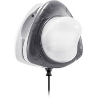 Intex 28698 Magnet LED Pool-Licht 220V, 4 Farben im Wechsel, passend für alle Frame-Pools Weiß von Intex