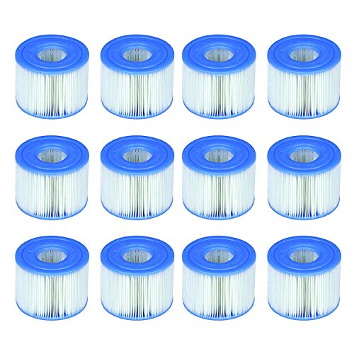 Intex Type S1 PureSpa 29001E Easy Set Pool Filter Cartridges - 12 Pack von Intex
