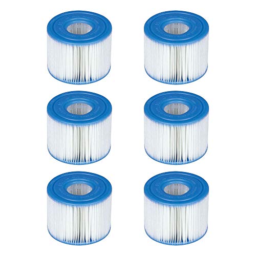 Intex, Filterkartusche für Easy-Set- / PureSpa-Pool, 29001E, Typ S1, 6 Stück Intex, Filterkartusche für Easy-Set- / PureSpa-Pool, 29001E, Typ S1, 6 Stück von Intex