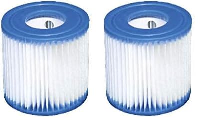 Intex 29007 Filter Cartridge Type H for Filter Pump 1250 L Multi-Colour Single Filter (Packung mit 2) von Intex