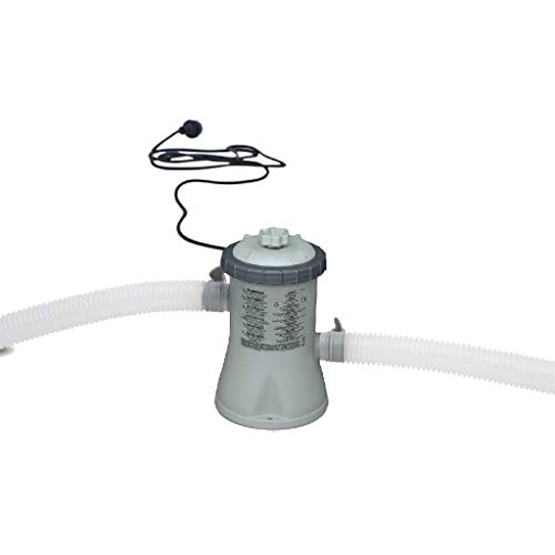 Intex Krystal Clear Cartridge Filter Pump - Pool Kartuschenfilteranlage - 330 L/H - 12V von Intex