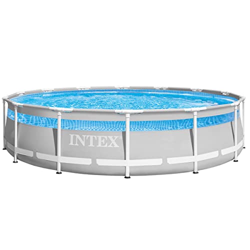 Intex 4,27 m x 1,07 m Prismenrahmen Clearview Premium Poolset, Aufstellgröße: 427 cm x 107 cm (26722 GN) von Intex