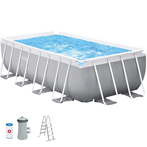 Intex 4M X 2M X 1.22M Prism Frame Rectangular Pool Set von Intex