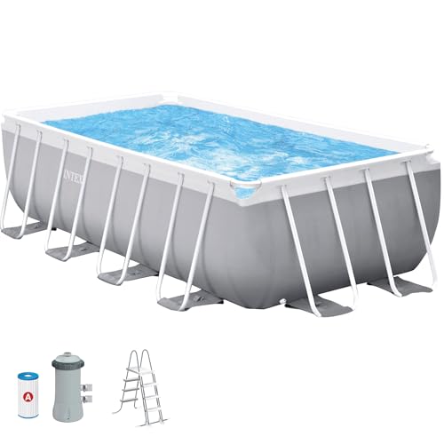 Intex 4M X 2M X 1.22M Prism Frame Rectangular Pool Set Intex 4M X 2M X 1.22M Prism Frame Rectangular Pool Set von Intex