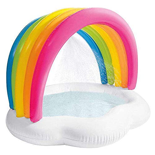 Intex 57140NP Schwimmbaddusche Regenbogen-119 x 94 x 84 cm, bunt von Intex