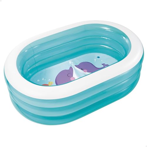 Intex 57482NP - Planschbecken Oval Whale (Modell Sortiment), Blau, 163 cm l x 107 cm w x 46 cm h von Intex