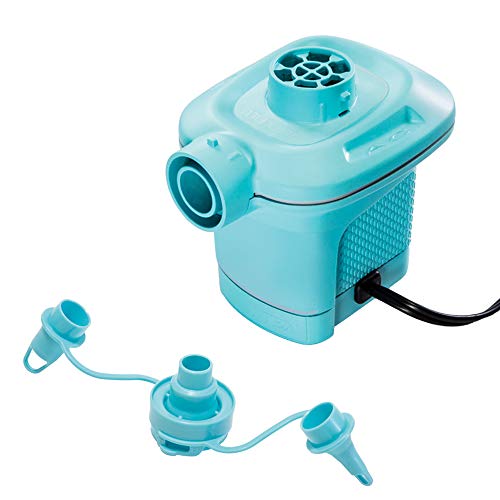 Intex 58640 Elektrische Pumpe Quick Fill 220-240 V umwandelbar, Blau von Intex