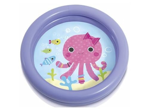 Intex 59409NP - My First Pool, 2-Ring, farblich sortiert (Grün, Lila, Gelb), Einheitsgröße von Intex