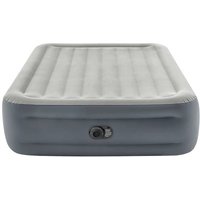 Intex 64126ND QUEEN ESSENTIAL REST AIRBED WITH FIBER-TECH RP (w/220-240V Internal Pump) Grau von Intex
