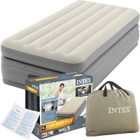 64162 Twin Comfort Luftbett Gästebett Luftmatratze Aufblasbar 99x191x51cm - Intex von Intex