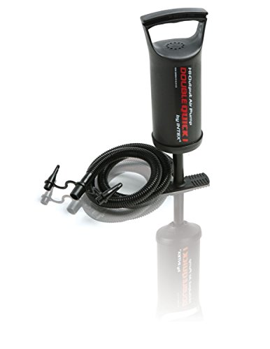 Intex Double Quick 1 Hand Pumpe - Luftpumpe - 29 cm - Mit 3 Düsenaufsätze Intex Double Quick 1 Hand Pumpe - Luftpumpe - 29 cm - Mit 3 Düsenaufsätze von Intex