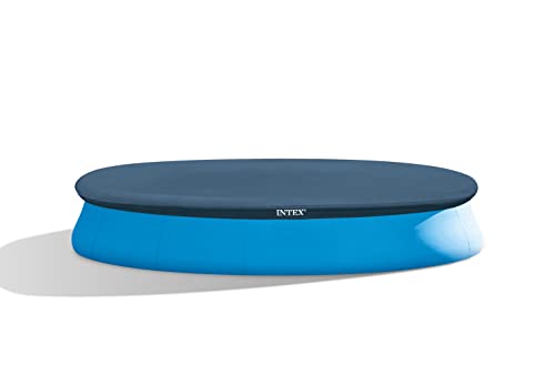 Intex 28023 - Poolabdeckung für Runde Easy Set Pool, PVC, Blau, ⌀ 457 cm Intex 28023 - Poolabdeckung für Runde Easy Set Pool, PVC, Blau, ⌀ 457 cm von Intex