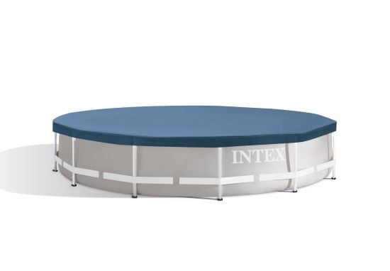 Intex Abdeckplane für Frame-Pool Ø 366 cm blau von Intex