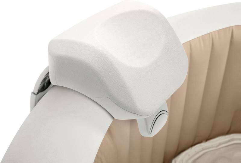 Intex Ablagetisch 3tlg. Set: Whirlpool Ablagetisch & 2 Premium Kopfstützen (Set), mit 2 PureSPA Premium Kopfstützen aus Schaumstoff von Intex