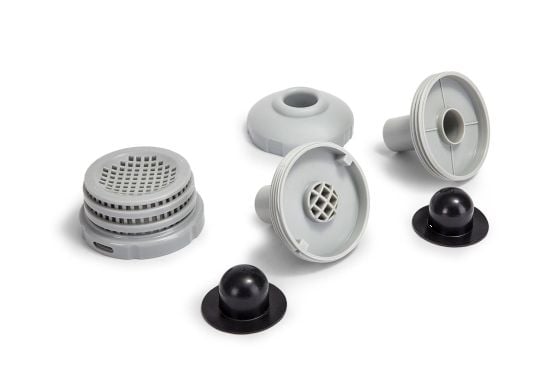 Intex Anschluss-Set Ø 32 mm - kompatibel mit Wasserbelebung grau Intex Anschluss-Set Ø 32 mm - kompatibel mit Wasserbelebung grau von Intex