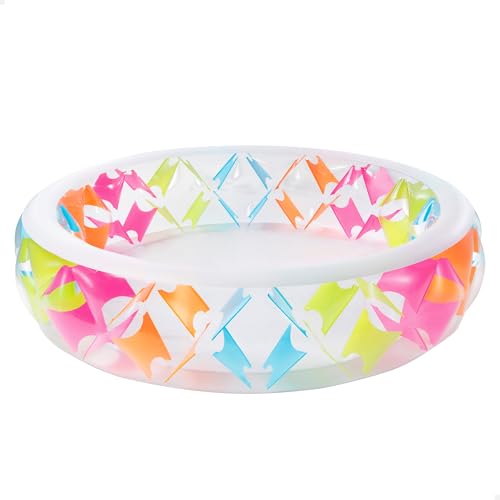 Intex Aufblasbare Pool bunt Pinwheel Pool color 229x152x56 cm von Intex