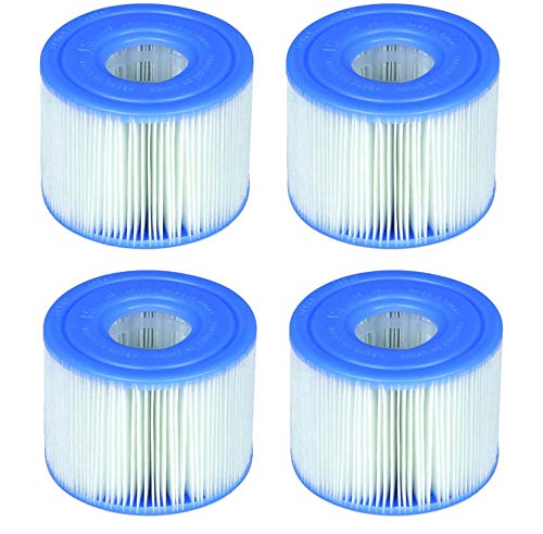 Intex B01HMXBDGM PureSpa Typ S1 Easy Set Pool Kartuschen (4 Filter) | 29001E, 4 Stück, blau von Intex