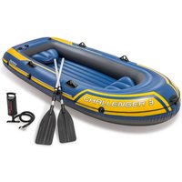 Intex - Schlauchboot Challenger 3 Set 295 x 137 x 43 cm bis 320 kg Intex - Schlauchboot Challenger 3 Set 295 x 137 x 43 cm bis 320 kg von Intex