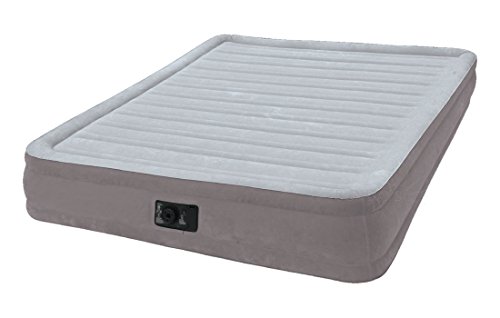 Intex 67770 - Luftbett Selbstaufblasend Doppelbett Dura-Beam Comfort Plush Mid-Rise, mit integrierter Elektropumpe, Geeignet für 2 Person, PVC, Mehrfarbig, 152x203x33 cm Intex 67770 - Luftbett Selbstaufblasend Doppelbett Dura-Beam Comfort Plush Mid-Rise, mit integrierter Elektropumpe, Geeignet für 2 Person, PVC, Mehrfarbig, 152x203x33 cm von Intex
