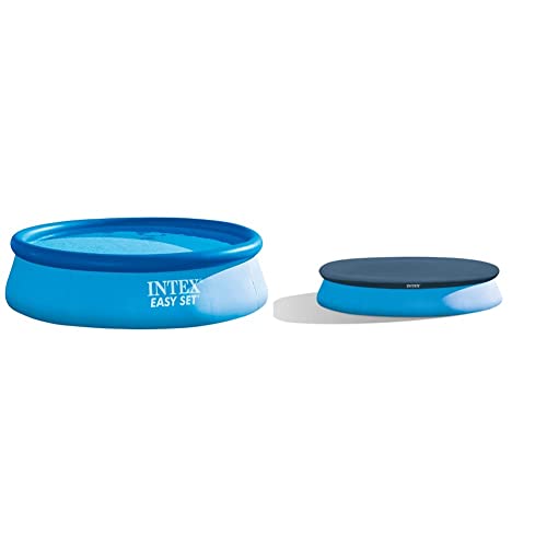 Intex Easy Set Pool - Aufstellpool 366cm x 76cm Mit Poolabdeckplane Ø 366 cm Intex Easy Set Pool - Aufstellpool 366cm x 76cm Mit Poolabdeckplane Ø 366 cm von Intex