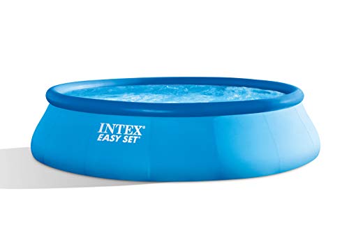 Intex 15FT x 42IN Easy Pool Set, blau, 457 x 457 x 107 cm, 12,430 L, 28166GN von Intex