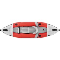 Intex Einerkajak "Boot ExcursionPro Kayak K1", Set mit Alu-Paddel + Pumpe, (Set, 9 tlg., mit Luftpumpe) von Intex