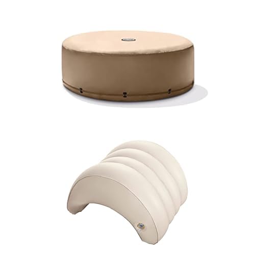 Intex Energieeffiziente PureSpa Abdeckung + PureSpa Whirlpoolzubehör - Aufblasbare Kopfstütze Intex Energieeffiziente PureSpa Abdeckung + PureSpa Whirlpoolzubehör - Aufblasbare Kopfstütze von Intex