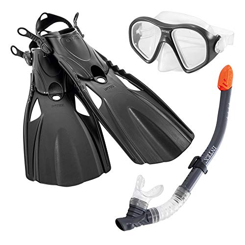 Intex Erwachsene Swim Set Reef Rider Sports Set, Black, L, 55657 Intex Erwachsene Swim Set Reef Rider Sports Set, Black, L, 55657 von Intex