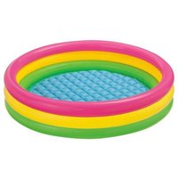 Intex Farbenfroher Kinderpool Easy Pool (Aufblasring) von Intex