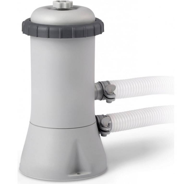 Intex Filterpumpen TYP A Kartuschenfilteranlage - Filterpumpe - hellgrau von Intex