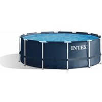 Intex - Frame Pool 366 x 122 cm Rundpool mit Sicherheitsleiter von Intex