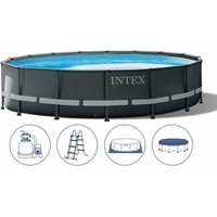 Intex - Ultra xtr Frame Pool Komlpettset 488 x 122 cm (26326GN) von Intex