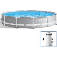Intex - Frame Pool 366 x 76 cm Komplettset Kinderpool mit Zubehör von Intex