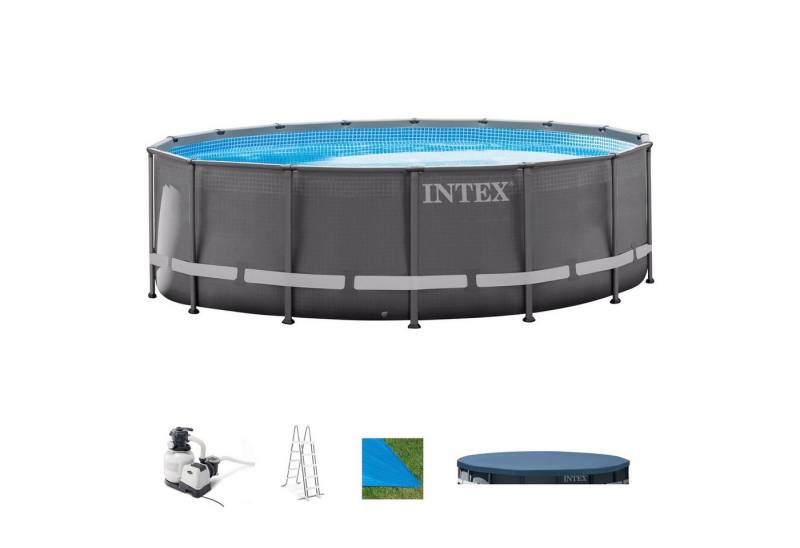 Intex Framepool 26330GN Frame Pool Set Ultra Rondo XTR Ø 549 x 132 cm von Intex