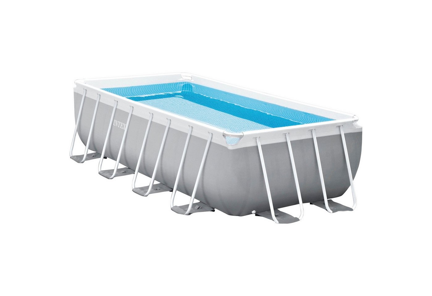 Intex Framepool 26792GN Prism Frame Rectangular Pool Set 488x244x107cm Intex Framepool 26792GN Prism Frame Rectangular Pool Set 488x244x107cm von Intex