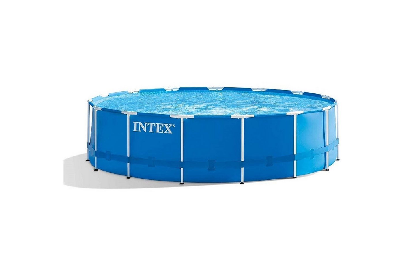 Intex Framepool 28242GN Metal Frame Pool Set Ø 457 x 122 cm Intex Framepool 28242GN Metal Frame Pool Set Ø 457 x 122 cm von Intex