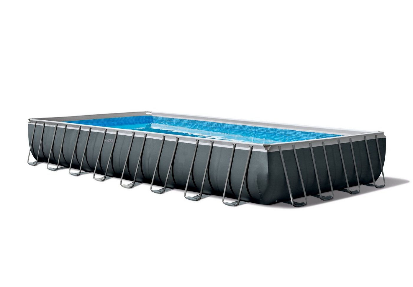 Intex Framepool INTEX Ultra XTR Frame Pool MegaSet 975x488 + Salzw von Intex