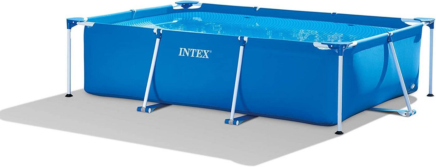 Intex Framepool Intex Rectangular Frame Pool -Aufstellpool - 300 x 200 x 75 cm, Blau, 300x200x75cm Rechteckig Rahmen Pool Intex Framepool Intex Rectangular Frame Pool -Aufstellpool - 300 x 200 x 75 cm, Blau, 300x200x75cm Rechteckig Rahmen Pool von Intex