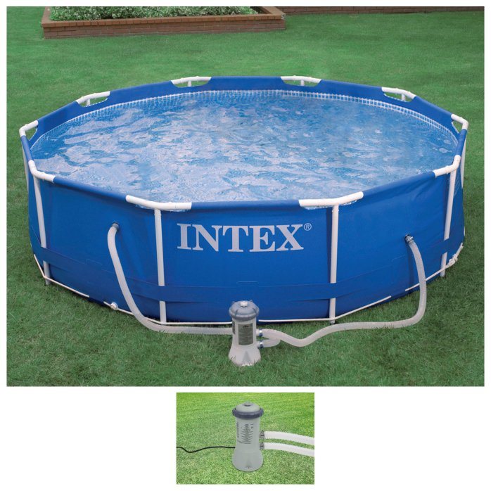 Intex Framepool Metal Frame, ØxH: 366x76 cm von Intex