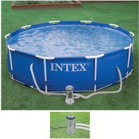 Intex Framepool "Metal Frame" ØxH: 366x76 cm Intex Framepool "Metal Frame" ØxH: 366x76 cm von Intex