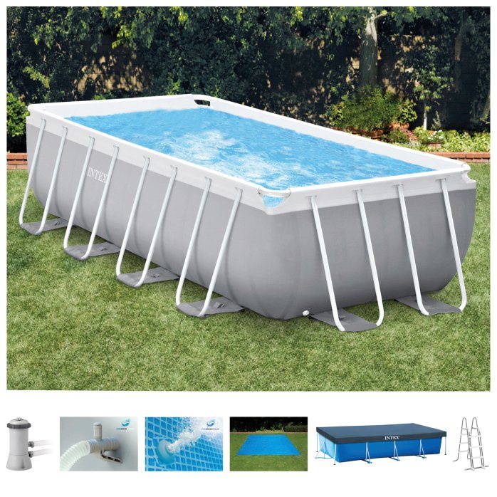 Intex Framepool Prism Frame™ Rectangular, BxLxH: 244x488x107 cm von Intex
