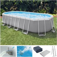 Intex Framepool "Prism Frame", (Set), 5-tlg., BxLxH: 305x610x122 cm von Intex
