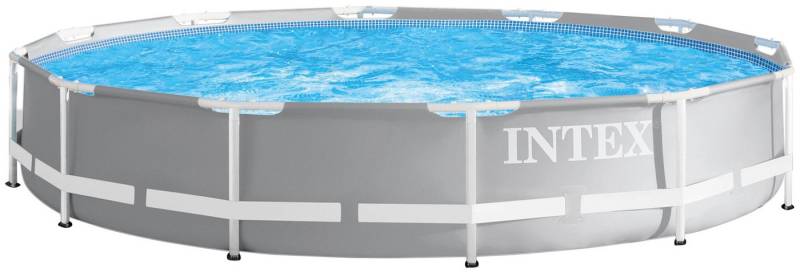 Intex Framepool Prism Frame Premium Pool (Set), ØxH: 366x76 cm, mit Kartuschenfilteranlage von Intex